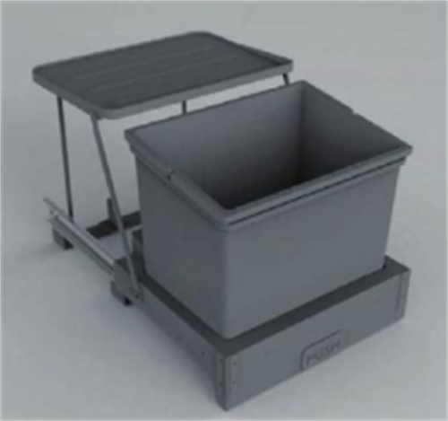 Thùng rác thông minh nhấn mở cao cấp TR.400A