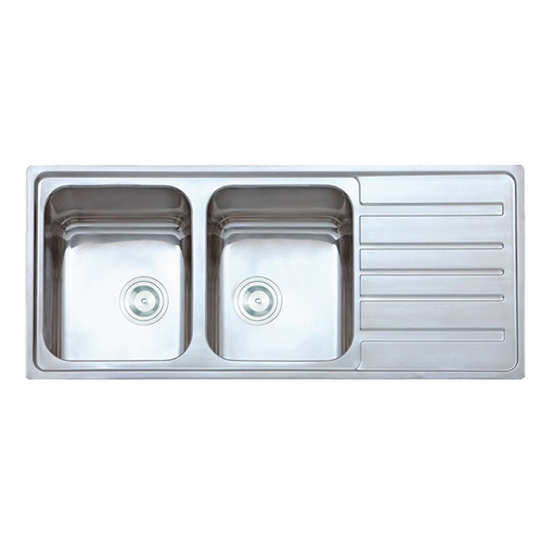 European sink Artusi KS11650 1D – Bàn phảiSiphon, giá úp bát inox