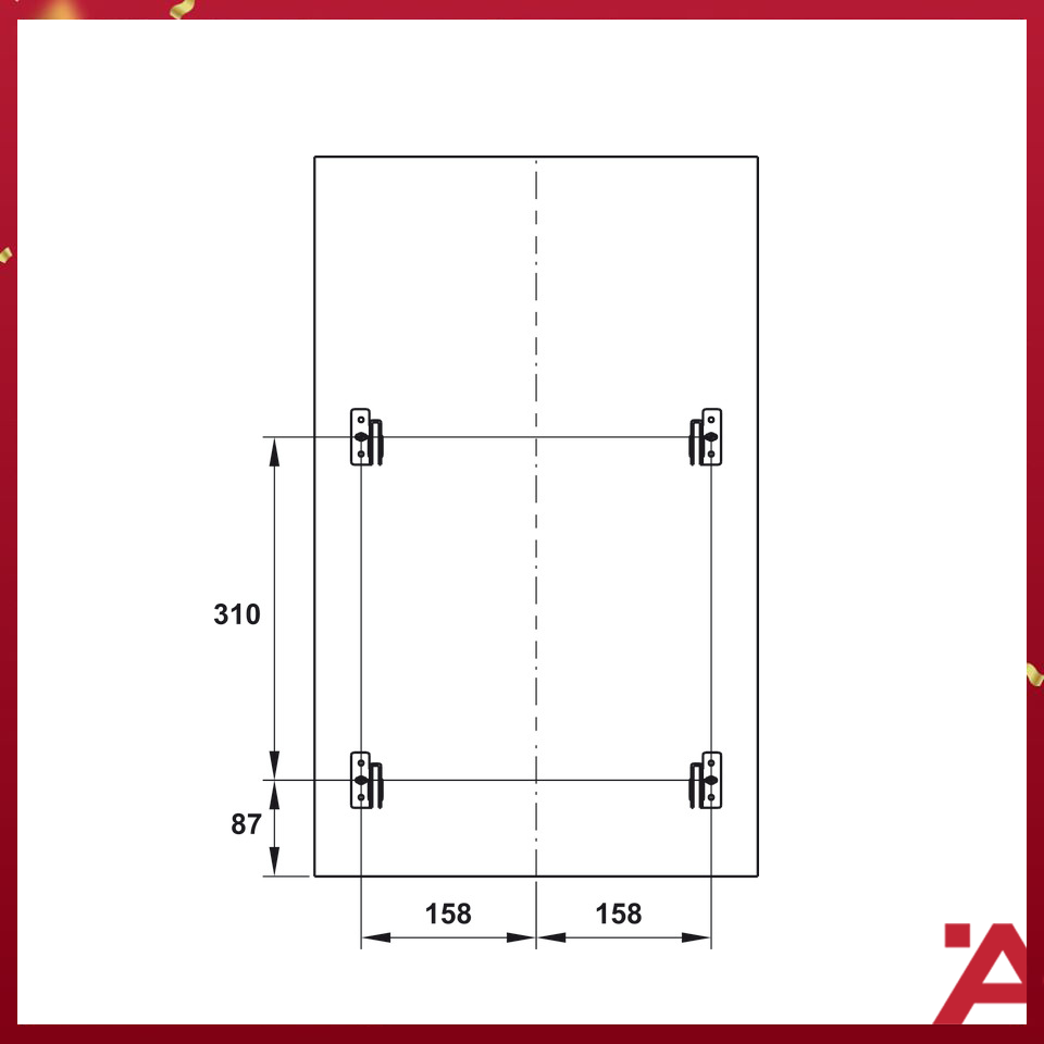 Thùng Rác Gắn Cánh Viola Hafele 503.48.505