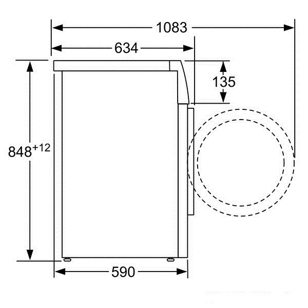 Máy Giặt BOSCH HMH WAK24260SG