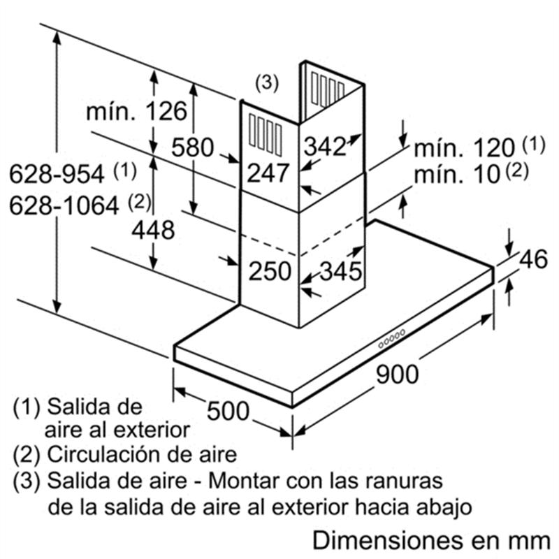 Máy hút mùi Bosch DWB091K50