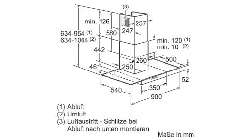 Máy hút mùi Bosch DWA09D650