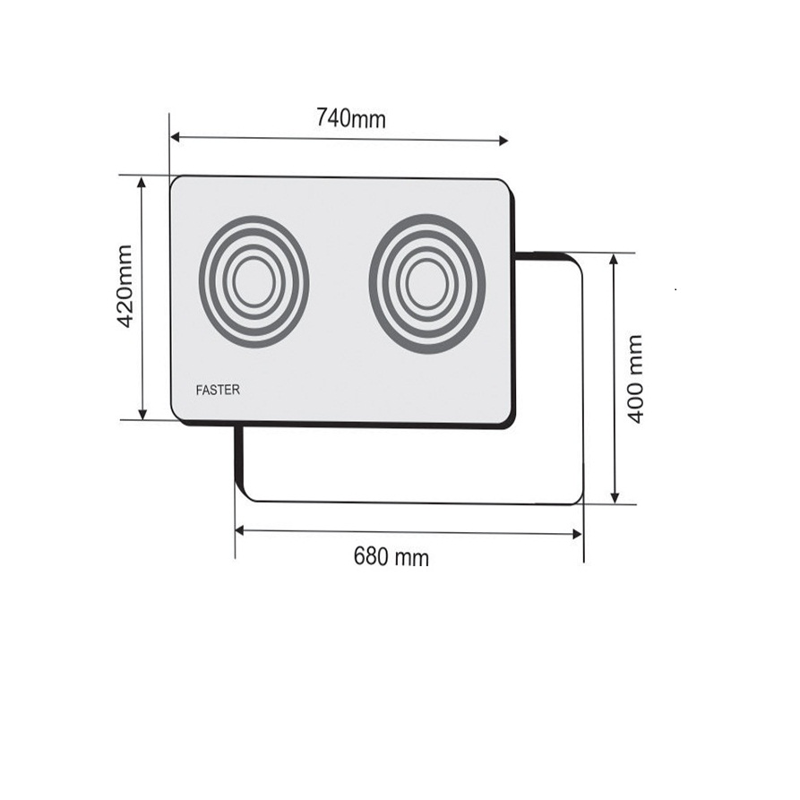 Bếp điện Faster FS-2E