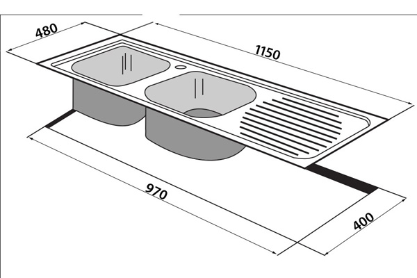 Chậu rửa Faster FS-11548