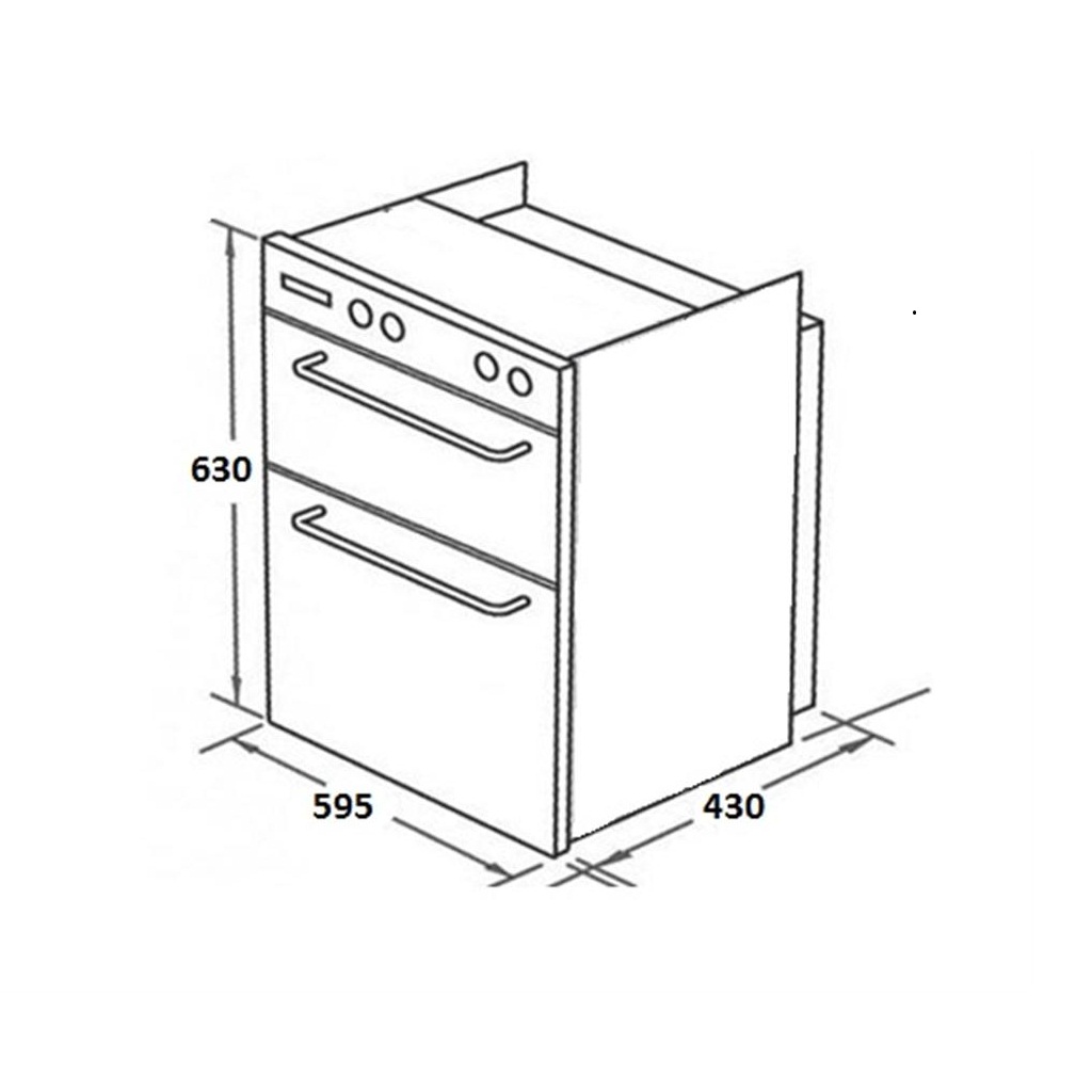 Máy sấy bát Malloca ZLD 90H