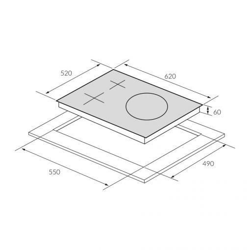 Bếp từ Eurosun EU-T905G