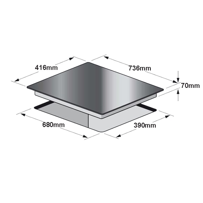 Bếp từ Eurosun EU-T218