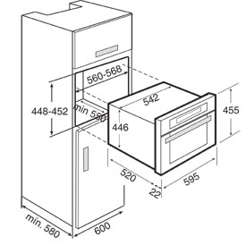 Lò vi sóng TEKA MCX 45 BIT