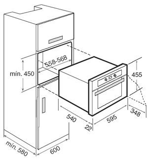 Lò nướng TEKA HK 500