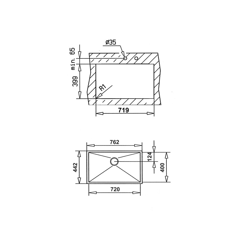 Chậu rửa Teka BE Linea R0 72.40