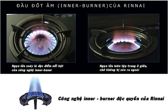 Bếp gas âm Rinnai RVB-2Gi(B)