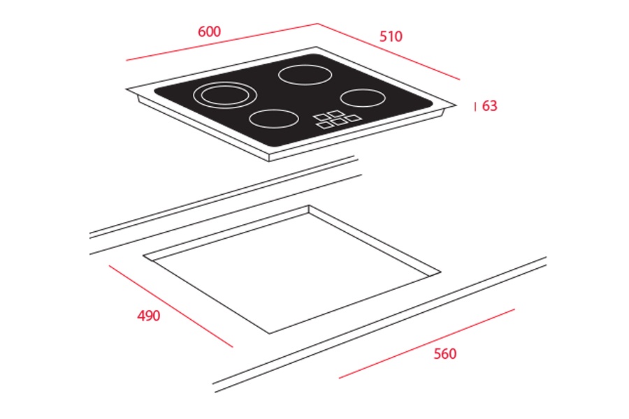 Bếp điện TEKA TB 600