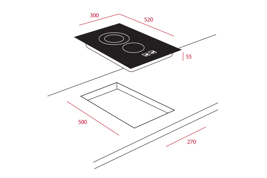 Bếp điện TEKA VT TC 2P.1