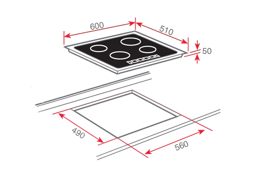 Bếp từ Teka IRF 641