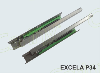 Ray âm thép mạ kẽm, mở 3/4, dài 300mm Excela P34