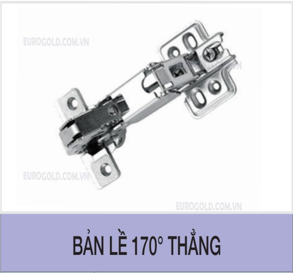 Bản lề 170 độ thẳng