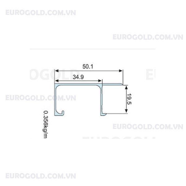 Tay nắm bắt vít L1 Eurogold