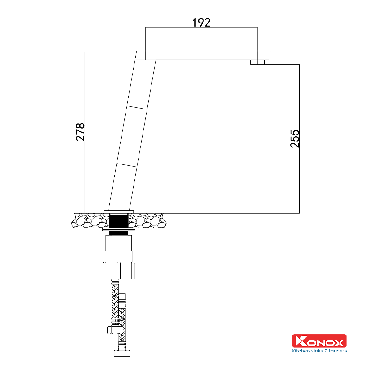 Vòi rửa bát KN1209