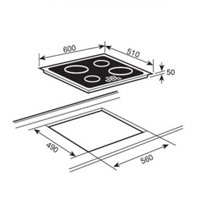 Bếp từ Teka IR 641