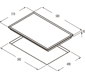 Bếp điện từ Cata I 622 FTCI