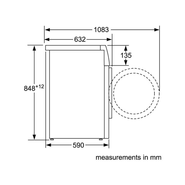 Máy Sấy BOSCH HMH WTM85260SG