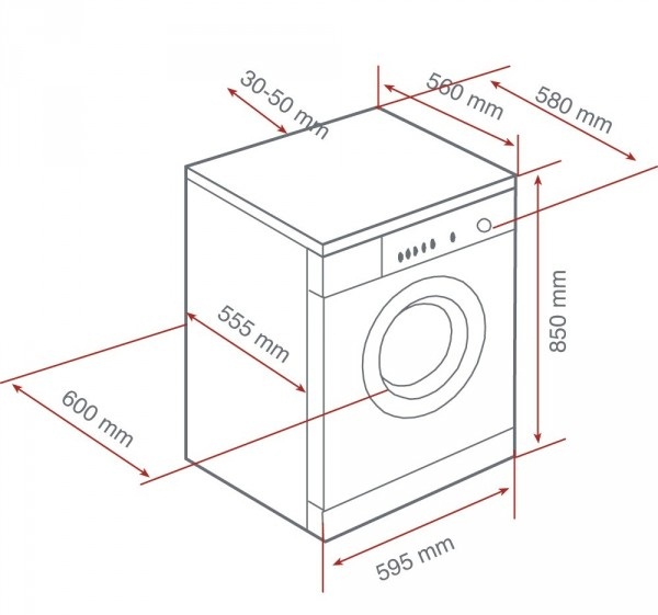 Máy giặt Teka TK2 1070