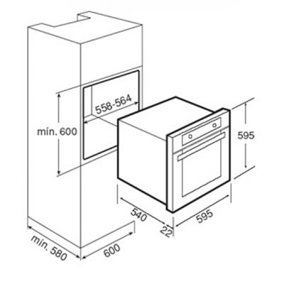 Lò nướng TEKA HA 855