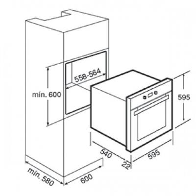 Lò nướng TEKA HL 850