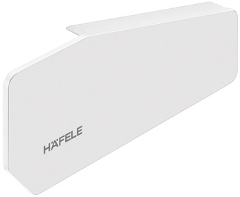 Tay nâng Hafele Free Fold-S G4fs nắp trắng 493.05.896