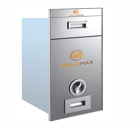 Thùng gạo mặt gương nút xoay Goldmax