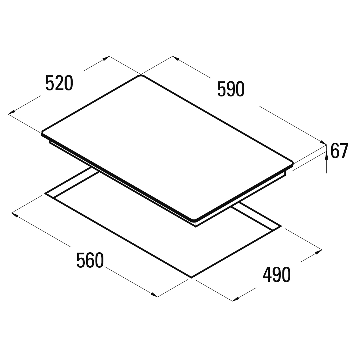 Bếp điện Cata TN 604